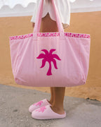 Malibu Slippers in Blush Bay